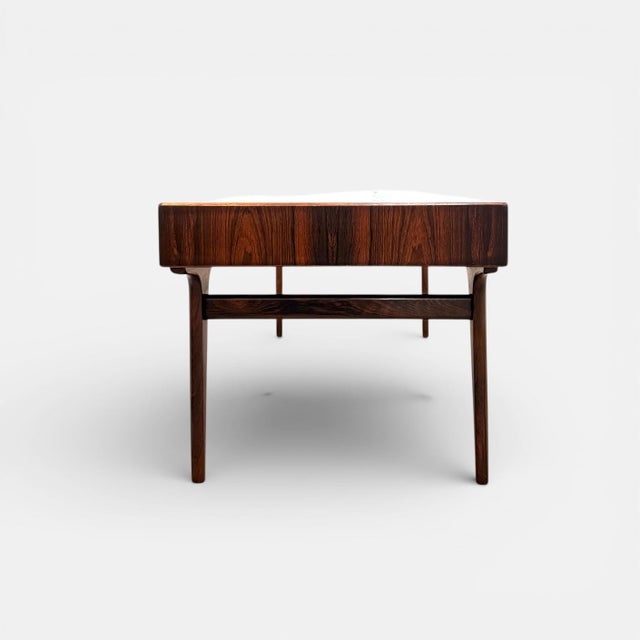 Vintage Danish Coffee Table with Drawers by Johannes Andersen for CFC Silkeborg, 1960s For Sale - Image 6 of 13