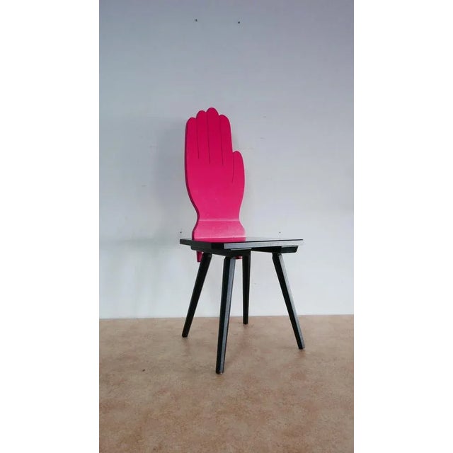 Wooden Advertising Chair by Engelmann & Leupin for Roth-Händle Tobacco For Sale - Image 13 of 14