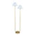 The Polly Floor Lamp exudes timeless elegance with its two scalloped shades, casting a soft, comforting glow that enhances...