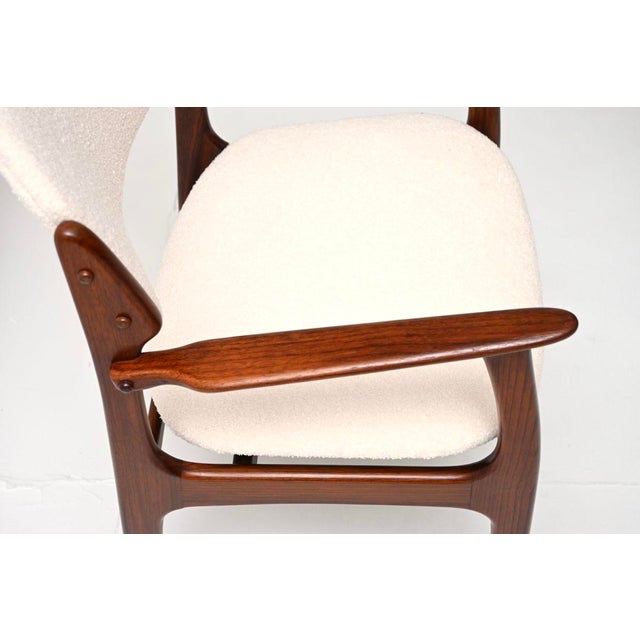 Wood Vintage Danish Desk Chair by Erik Buch for Oddense Maskinsnedkeri, 1960s For Sale - Image 7 of 11