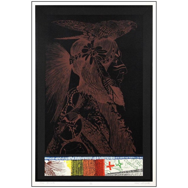 Figurative Late 20th Century Hawk Dancer, Don Crouch For Sale - Image 3 of 8