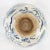 Cream Early Korean Chinoiserie Blue and White Bowl For Sale - Image 8 of 13