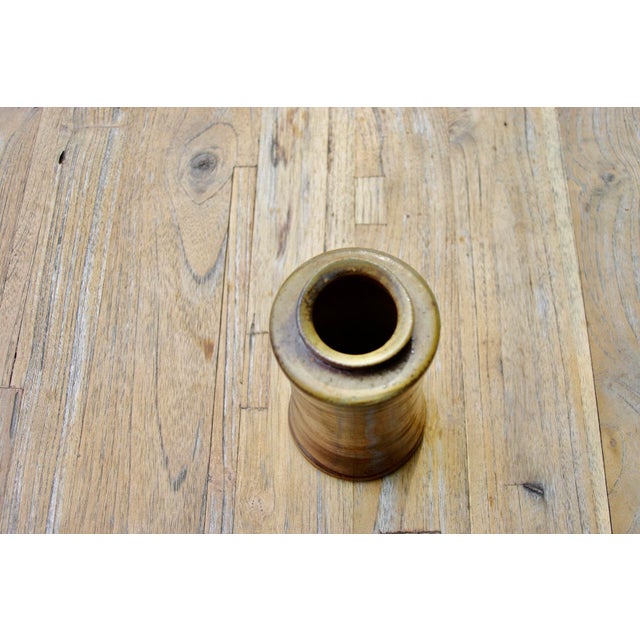 Ceramic German Anagama Vase by Horst Kerstan, 1994 For Sale - Image 7 of 10