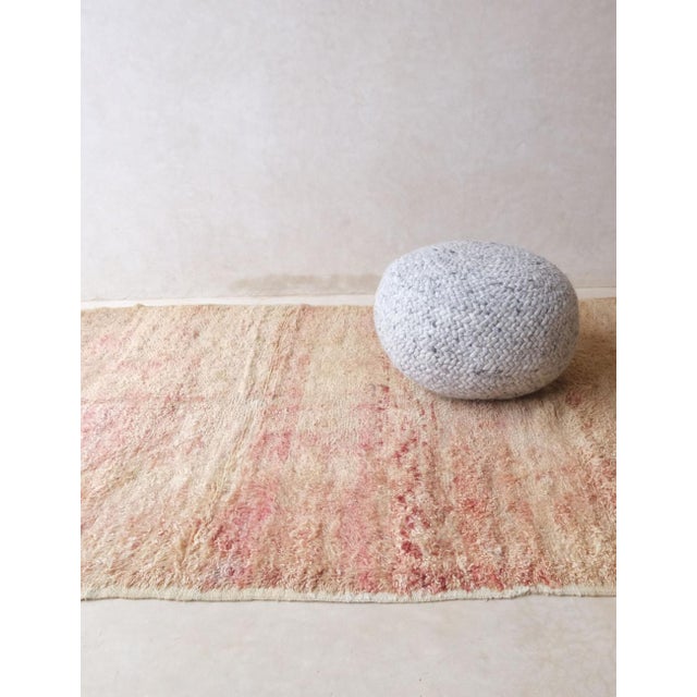 1970s Moroccan Beni MGuild Wool Rug - 8.6 X 5.9 Ft For Sale - Image 5 of 8