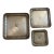 Antique Gorham Co. Serving Tray Set of 3 Plates For Sale