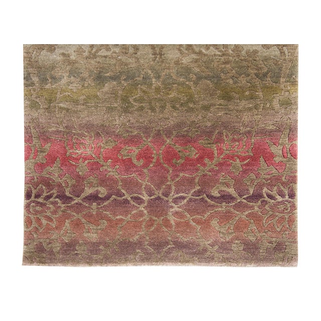 Hand-Knotted Tibetan Rug For Sale - Image 13 of 14