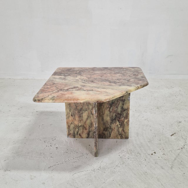 Italian Marble Coffee Table, 1970s For Sale - Image 12 of 12