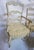 Antique White Set of 10 French Country Ladder Back Painted Chairs For Sale - Image 8 of 18