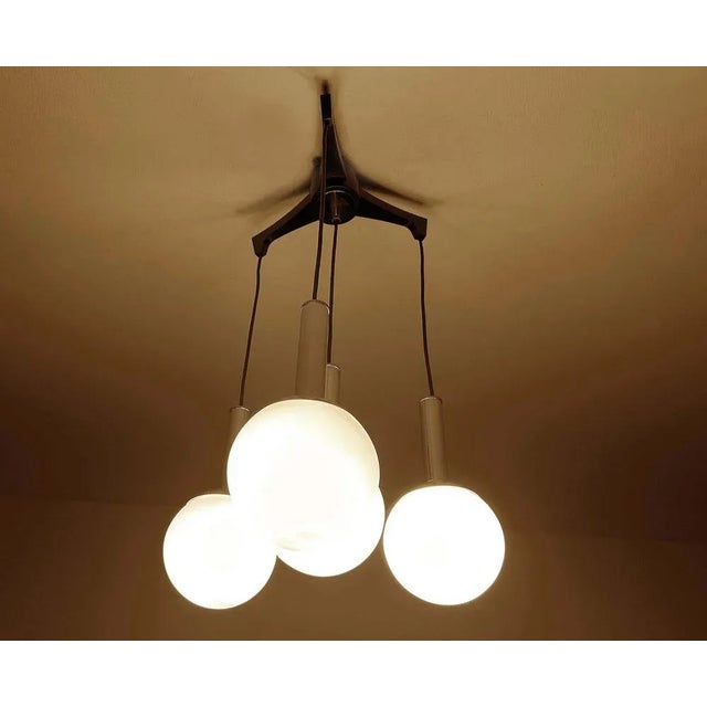 Mid-Century Modern Vintage Space Age Pendant Light, 1970s For Sale - Image 3 of 16