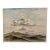 Henry Emil Salloch Original Watercolor on Paper Mountain Range, 1936. For Sale