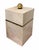 Ivory Pair of Maitland Smith Brass and Tesselated Shell Boxes For Sale - Image 8 of 10
