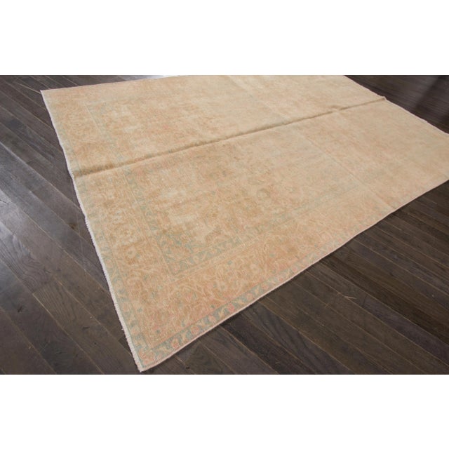 Mid 20th Century Vintage Kerman Rug For Sale - Image 9 of 12