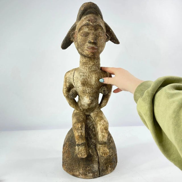 Brown Early 20th Century Punu Headcrest Gabon For Sale - Image 8 of 9