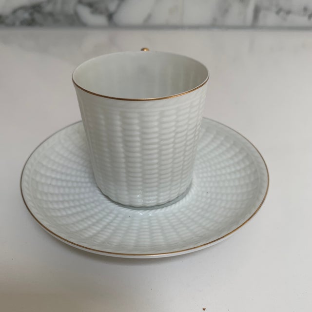 Charles Fields Haviland Mid 20th Century C H Field Haviland Limoges Demitasse/Espresso Set- 12 Pieces For Sale - Image 4 of 8