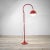 1970s Model 5055 Red Metal Ground Lamp with Ups and Down System by Luigi Bandini Buti for Kartell For Sale - Image 5 of 11