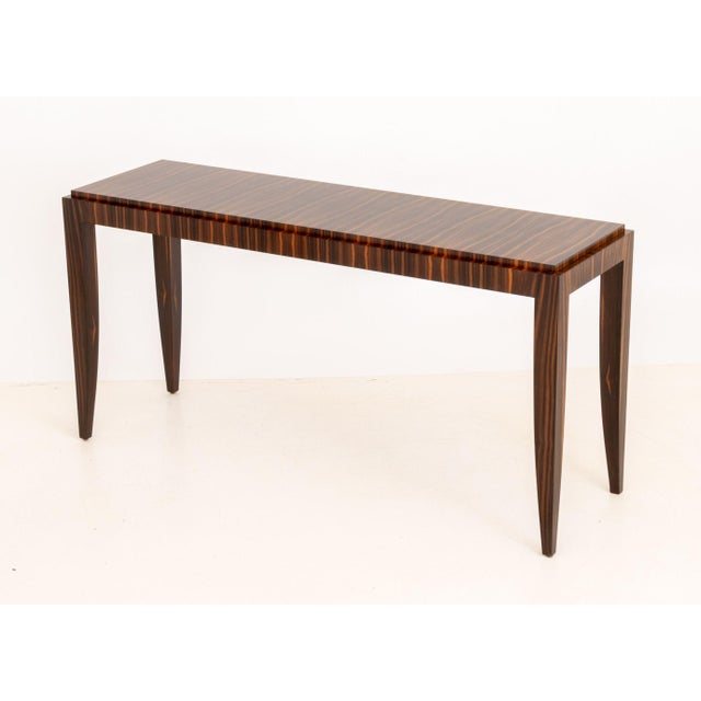 Todd Hase "Gene" Macassar Console Table For Sale In New York - Image 6 of 11