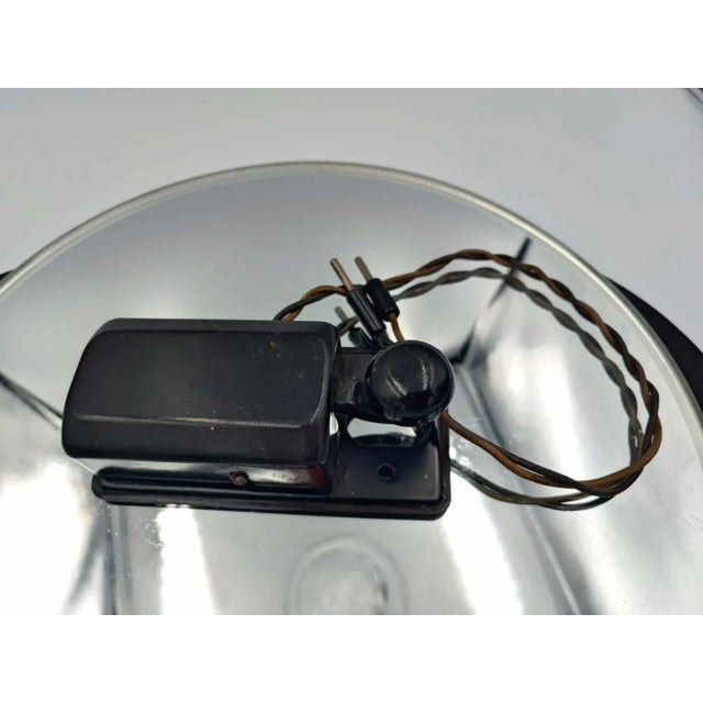 Art Deco Bakelite Key for Morse Code, 1940s For Sale - Image 6 of 9