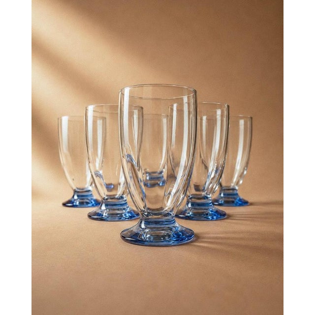 Vintage Drinking Glasses, 1980s, Set of 6 For Sale - Image 3 of 13