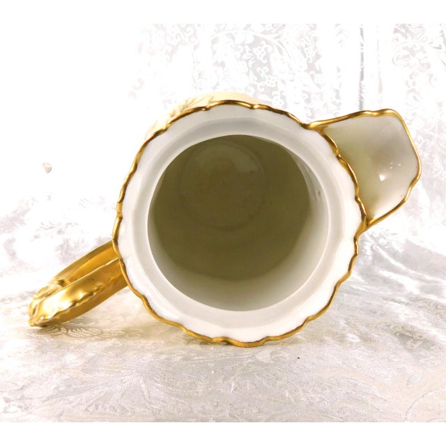 Late 18th Century Coiffe Et Cie and Lazeyras Rosenfel Lehman Limoges Chocolate Pot With No Lid For Sale - Image 11 of 14