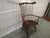 Item 87441: Stickley solid cherry windsor comb back arm chair. Age: 1990's. Details: Solid constuction. Condition: Very...