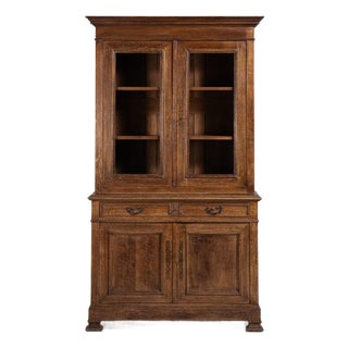 Eclectic Oak Vitrine, Antique, France, Circa 1880 For Sale