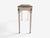 Maison Jansen Style, Console Table, White Painted Wood, Mirror, France, 1970s For Sale - Image 14 of 16