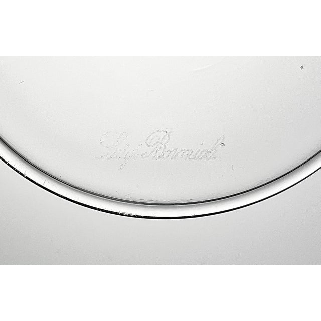 Luigi Bormioli Set of 6 Contemporary Clear Wine Glasses For Sale In Dallas - Image 6 of 6