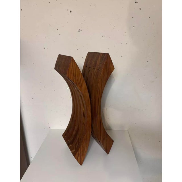 Japanese-Style Handcrafted Stool, 1970 For Sale - Image 3 of 5