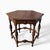 Antique Carved Wood Round Dining or Center Table, Restored For Sale - Image 14 of 15