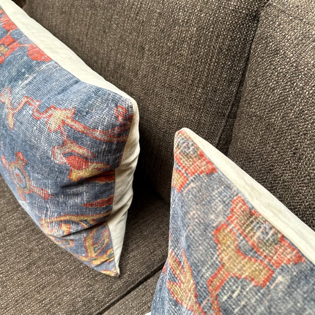 Pottery Barn Dara Lumbar Pillows, Pair For Sale - Image 9 of 12