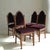 Dutch Art Deco Amsterdam School Dining Chairs, 1920s, Set of 4 For Sale - Image 18 of 18
