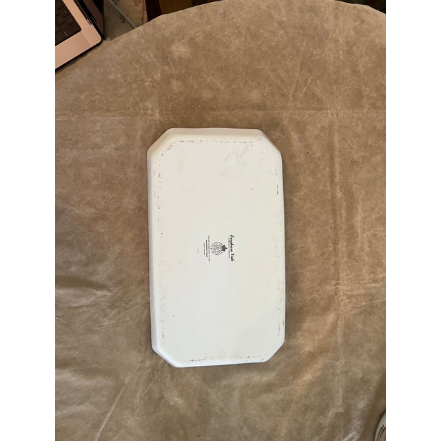 English 1980s Fine Porcelain Royal Worcester Evesham Fruit Pattern Casserole and Serving/Baking Dishes Set- 4 Pieces For Sale - Image 3 of 11