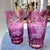 This is an absolutely gorgeous set of 6 cut-to-clear crystal highball glasses that are attributed to the Belgian crystal...