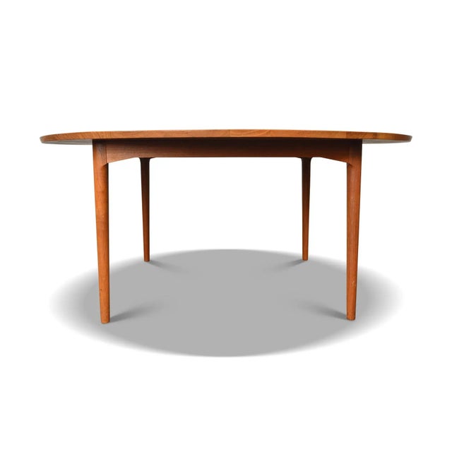 Mid-Century Modern 1960s Round Solid Teak Dining Table by Cado For Sale - Image 3 of 10