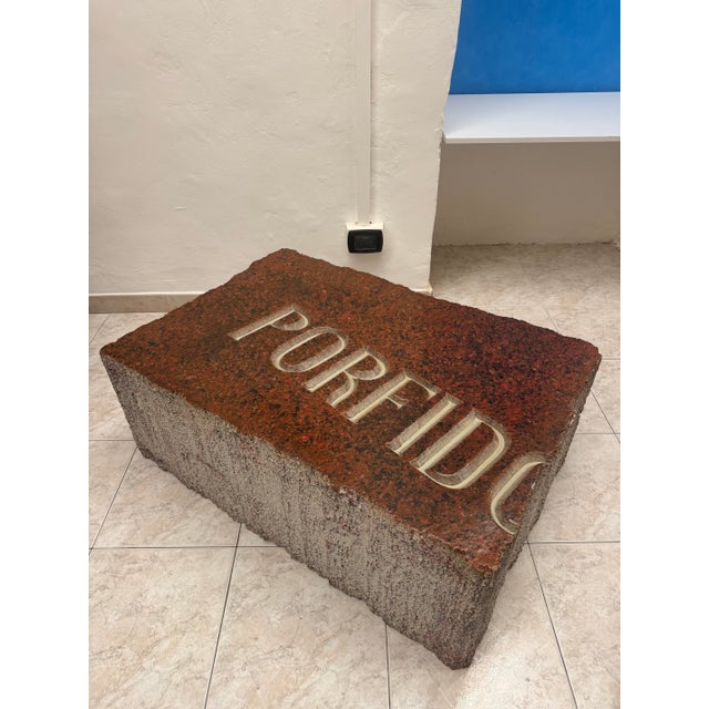 Massolo Coffee Table by Piero Gilardi for Gufram, 1986 For Sale - Image 10 of 10