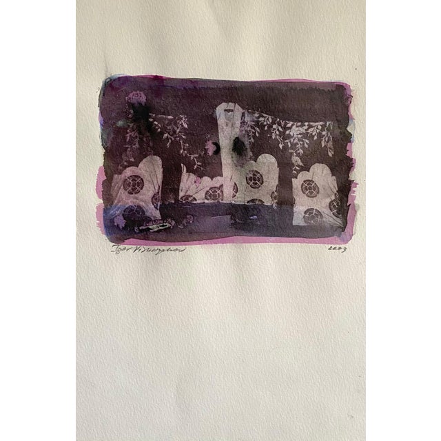 Igor Vishnyakov, Post Soviet Russian Avant Garde Art Photograph Mixed Media Gum Bichromate Photo, 2003 For Sale