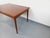 Very beautiful vintage rectangular dining table of Scandinavian style from the 50s 60s, in teak, rectangle tray with soft...