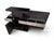 Console Table in Lacquered Wood and Glass, Italy, 1980s For Sale - Image 11 of 13