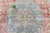 Contemporary 1940s Vintage Medallion Hand-Knotted Rug 8’9” X 11’11” For Sale - Image 3 of 11