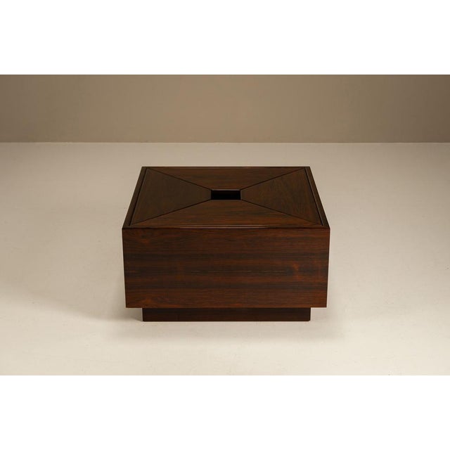 Square Coffee Table with Storage Space, Italy, 1960s For Sale - Image 13 of 13