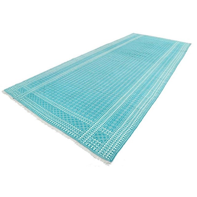 Pasargad DC Reversible Sumak Hand Woven Rug For Sale - Image 4 of 4
