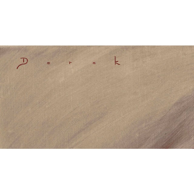 Crimson by Derek Harrison | Oil on Linen Painting of a woman in a red dress lying down For Sale - Image 4 of 5