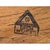 Vintage Rustic Wood Writing Desk For Sale - Image 12 of 12