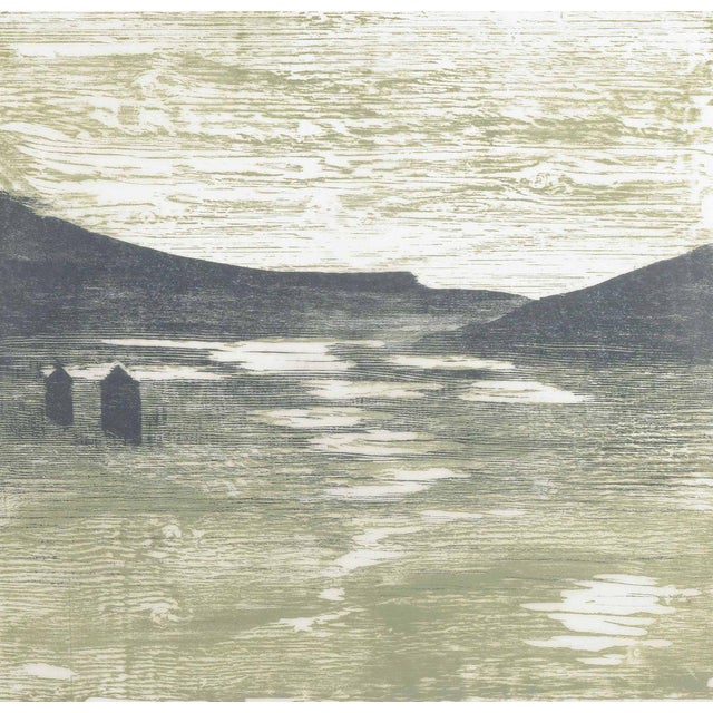 Svend Åge Madsen, Atmospheric Landscape, 1980, Color Lithograph on Paper For Sale