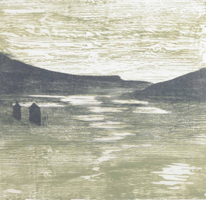 Svend Åge Madsen, Atmospheric Landscape, 1980, Color Lithograph on Paper