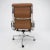 Mid-Century Modern Late 20th Century Eames Aluminum Group Soft Pad Executive Chair by Herman Miller -Brown Leather For Sale - Image 3 of 9
