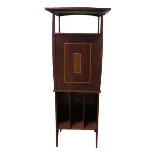 Scottish Arts and Crafts Music Cabinet by Harvey Ellis, 1900 For Sale