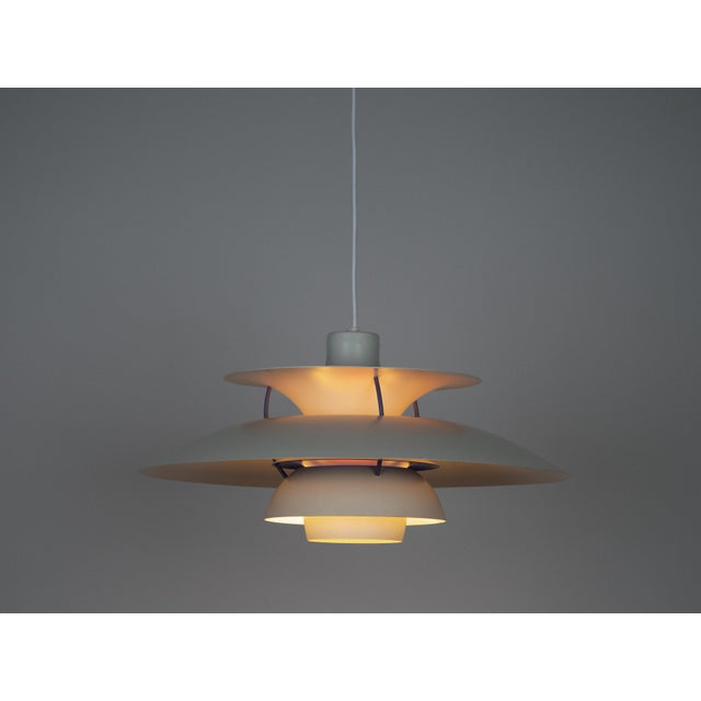 Vintage Danish PH 5 Lamp by Poul Henningsen for Louis Poulsen, 1980s For Sale - Image 3 of 12