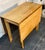 American Tiger / Curly Maple Pennsylvania Bench Made Vintage Double Gate Leg Table For Sale - Image 3 of 18