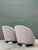 Metal Vintage Milo Baughman for Thayer Coggin Clamshell Swivel Chairs - A Pair For Sale - Image 7 of 12